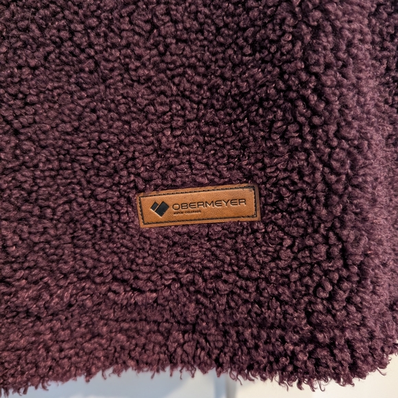 Obermeyer Green and Purple Teddy Jacket - Picture 6 of 11